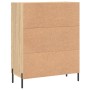 Sonoma Oak Engineered Wood Sideboard 69.5x34x90 cm by vidaXL, Sideboards - Ref: Foro24-830271, Price: 113,89 €, Discount: %