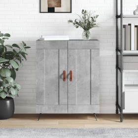 Betongraues Sideboard aus Holzwerkstoff, 69,5 x 34 x 90 cm von vidaXL, Sideboards - Ref: Foro24-830168, Preis: 73,99 €, Rabat...