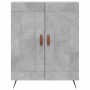 Aparador de madera de ingeniería gris hormigón 69,5x34x90 cm de vidaXL, Aparadores - Ref: Foro24-830168, Precio: 73,60 €, Des...