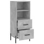 Concrete gray plywood sideboard 34.5x34x90 cm by vidaXL, Sideboards - Ref: Foro24-828680, Price: 68,56 €, Discount: %