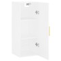 Armario de pared blanco 34,5x34x90 cm de vidaXL, Aparadores - Ref: Foro24-828844, Precio: 44,92 €, Descuento: %