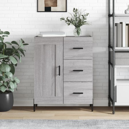 Sonoma gray engineered wood sideboard 69.5x34x90 cm by vidaXL, Sideboards - Ref: Foro24-830274, Price: 75,89 €, Discount: %