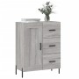 Aparador de madera de ingeniería gris Sonoma 69,5x34x90 cm de vidaXL, Aparadores - Ref: Foro24-830274, Precio: 75,89 €, Descu...