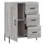 Aparador de madera de ingeniería gris Sonoma 69,5x34x90 cm de vidaXL, Aparadores - Ref: Foro24-830274, Precio: 75,89 €, Descu...