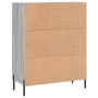 Aparador de madera de ingeniería gris Sonoma 69,5x34x90 cm de vidaXL, Aparadores - Ref: Foro24-830274, Precio: 75,89 €, Descu...