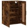 Armario de pared madera ingeniería roble ahumado 69,5x34x90 cm de vidaXL, Aparadores - Ref: Foro24-830409, Precio: 62,06 €, D...