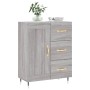 Engineered wood sideboard in Sonoma grey, 69.5x34x90 cm by vidaXL, Sideboards - Ref: Foro24-830242, Price: 75,72 €, Discount: %