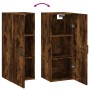 Smoked oak wall cabinet 34.5x34x90 cm by vidaXL, Sideboards - Ref: Foro24-828857, Price: 43,37 €, Discount: %