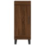 Aparador madera de ingeniería marrón roble 34,5x34x90 cm de vidaXL, Aparadores - Ref: Foro24-830475, Precio: 66,25 €, Descuen...