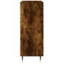 Aparador de madera de ingeniería roble ahumado 69,5x34x90 cm de vidaXL, Aparadores - Ref: Foro24-830177, Precio: 60,78 €, Des...