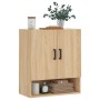 Sonoma oak engineered wood wall cabinet 60x31x70 cm by vidaXL, Lockers and storage cabinets - Ref: Foro24-829911, Price: 55,6...