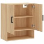 Sonoma oak engineered wood wall cabinet 60x31x70 cm by vidaXL, Lockers and storage cabinets - Ref: Foro24-829911, Price: 55,6...