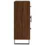 Aparador de madera de ingeniería marrón roble 69,5x34x90 cm de vidaXL, Aparadores - Ref: Foro24-830291, Precio: 105,32 €, Des...