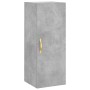 Concrete gray wall cabinet 34.5x34x90 cm by vidaXL, Sideboards - Ref: Foro24-828840, Price: 44,42 €, Discount: %