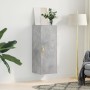 Concrete gray wall cabinet 34.5x34x90 cm by vidaXL, Sideboards - Ref: Foro24-828840, Price: 44,42 €, Discount: %