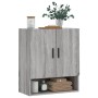 Sonoma Grauer Wandschrank aus Holzwerkstoff 60x31x70 cm von vidaXL, Schließfächer und Lagerschränke - Ref: Foro24-829930, Pre...