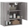 Sonoma Grauer Wandschrank aus Holzwerkstoff 60x31x70 cm von vidaXL, Schließfächer und Lagerschränke - Ref: Foro24-829930, Pre...