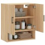 Sonoma oak engineered wood wall cabinet 60x31x70 cm by vidaXL, Lockers and storage cabinets - Ref: Foro24-829919, Price: 58,9...