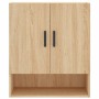 Armario de pared madera de ingeniería roble Sonoma 60x31x70 cm de vidaXL, Taquillas y armarios de almacenamiento - Ref: Foro2...