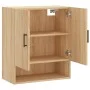 Wandschrank aus Sonoma-Eichenholzwerkstoff, 60 x 31 x 70 cm von vidaXL, Schließfächer und Lagerschränke - Ref: Foro24-829919,...