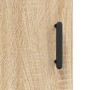 Sonoma oak engineered wood wall cabinet 60x31x70 cm by vidaXL, Lockers and storage cabinets - Ref: Foro24-829919, Price: 58,9...