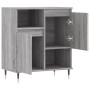 Aparador de madera contrachapada gris Sonoma 60x35x70 cm de vidaXL, Aparadores - Ref: Foro24-831186, Precio: 59,35 €, Descuen...