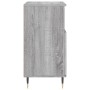 Aparador de madera contrachapada gris Sonoma 60x35x70 cm de vidaXL, Aparadores - Ref: Foro24-831186, Precio: 59,35 €, Descuen...