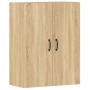 Armarios de pared 2 uds madera de ingeniería roble Sonoma de vidaXL, Aparadores - Ref: Foro24-3197883, Precio: 167,52 €, Desc...