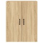 Armarios de pared 2 uds madera de ingeniería roble Sonoma de vidaXL, Aparadores - Ref: Foro24-3197883, Precio: 167,52 €, Desc...