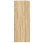 Armarios de pared 2 uds madera de ingeniería roble Sonoma de vidaXL, Aparadores - Ref: Foro24-3197883, Precio: 167,52 €, Desc...