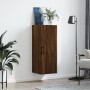 Oak brown wall cabinet 34.5x34x90 cm by vidaXL, Sideboards - Ref: Foro24-828883, Price: 39,55 €, Discount: %