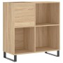 Disc Möbel Sperrholz Sonoma Eiche 84,5x38x89 cm von vidaXL, CD- und DVD-Speicher - Ref: Foro24-831783, Preis: 82,92 €, Rabatt: %