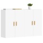 Wall cabinets 2 pcs white engineered wood by vidaXL, Sideboards - Ref: Foro24-3197873, Price: 168,48 €, Discount: %