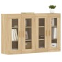 Wandschränke 2 Stk. Holzwerkstoff Sonoma Eiche von vidaXL, Sideboards - Ref: Foro24-3197899, Preis: 164,17 €, Rabatt: %