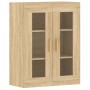 Armarios de pared 2 uds madera de ingeniería roble Sonoma de vidaXL, Aparadores - Ref: Foro24-3197899, Precio: 154,96 €, Desc...