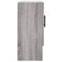 Armario de pared madera de ingeniería gris Sonoma 60x31x70 cm de vidaXL, Taquillas y armarios de almacenamiento - Ref: Foro24...