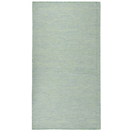 Turquoise flat weave outdoor rug 140x200 cm by vidaXL, Rugs - Ref: Foro24-340803, Price: 47,86 €, Discount: %