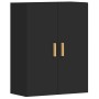 Armarios de pared 2 uds madera de ingeniería negro de vidaXL, Aparadores - Ref: Foro24-3197874, Precio: 152,88 €, Descuento: %