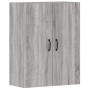 Armarios de pared 2 uds madera de ingeniería gris Sonoma de vidaXL, Aparadores - Ref: Foro24-3197887, Precio: 160,68 €, Descu...