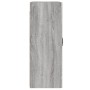 Armarios de pared 2 uds madera de ingeniería gris Sonoma de vidaXL, Aparadores - Ref: Foro24-3197887, Precio: 160,68 €, Descu...