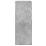 Armarios de pared 2 uds madera de ingeniería gris hormigón de vidaXL, Aparadores - Ref: Foro24-3197876, Precio: 158,30 €, Des...