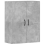 Armarios de pared 2 uds madera de ingeniería gris hormigón de vidaXL, Aparadores - Ref: Foro24-3197884, Precio: 142,07 €, Des...