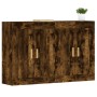 Wall cabinets 2 pcs engineered wood smoked oak by vidaXL, Sideboards - Ref: Foro24-3197982, Price: 128,32 €, Discount: %