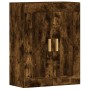 Wall cabinets 2 pcs engineered wood smoked oak by vidaXL, Sideboards - Ref: Foro24-3197982, Price: 128,32 €, Discount: %