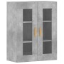 Armarios de pared 2 uds madera de ingeniería gris hormigón de vidaXL, Aparadores - Ref: Foro24-3197900, Precio: 150,61 €, Des...