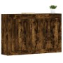 Wall cabinets 2 pcs engineered wood smoked oak by vidaXL, Sideboards - Ref: Foro24-3197990, Price: 137,99 €, Discount: %