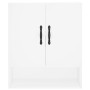 White engineered wood wall cabinet 60x31x70 cm by vidaXL, Lockers and storage cabinets - Ref: Foro24-829900, Price: 58,88 €, ...