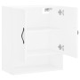 White engineered wood wall cabinet 60x31x70 cm by vidaXL, Lockers and storage cabinets - Ref: Foro24-829900, Price: 58,88 €, ...