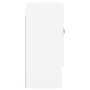 White engineered wood wall cabinet 60x31x70 cm by vidaXL, Lockers and storage cabinets - Ref: Foro24-829900, Price: 58,88 €, ...