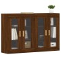 Wall cabinets 2 pcs oak brown engineered wood by vidaXL, Sideboards - Ref: Foro24-3197904, Price: 162,60 €, Discount: %